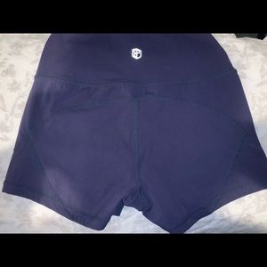 Small Born Primitive workout shorts.